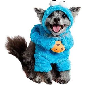 Pet Krewe Unleash The Parade Cookie Monster Sesame Street kostuum voor kleine honden
