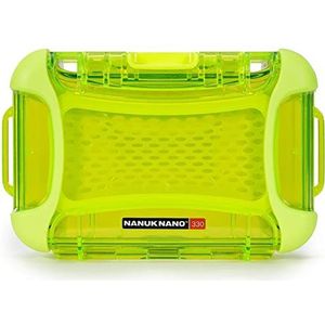 Nanuk 330-0002 Nano Series waterdichte hardcase case case voor telefoons, camera's en elektronische apparaten, limoengroen, Kalk