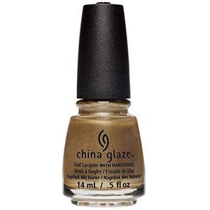 China Glaze Truth is Gold Nagellak met verharder, 14 ml
