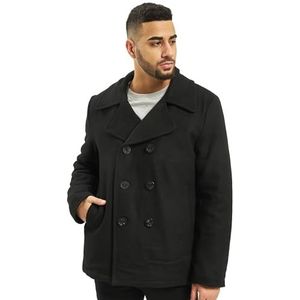 Brandit PEA Coat heren, zwart.