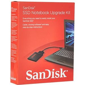 SanDisk Notebook Upgrade Kit, SDSSD-UPG-G25, Zwart