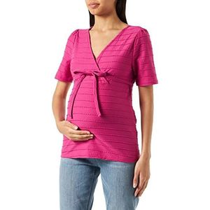 Noppies Haut Arua Nursing-T-shirt à Manches Courtes T-shirt Femme, Fuchsia Red - N047, 36