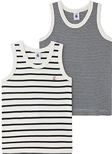 Petit Bateau A01DS Tanktop voor jongens (2 stuks), Variant 1
