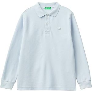 United Colors of Benetton Polo M/L 3089c300z Poloshirt voor jongens (1 stuk), Celeste 081
