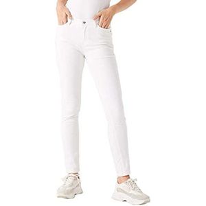 J.M. GARCIA GARCIA, S.A. Dames Pants Non Denim Broek Casual Wit 40, Wit.