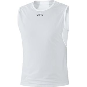 GORE WEAR M GORE WINDSTOPPER Base Layer Mouwloos shirt, voor heren, lichtgrijs/wit, S, 100025