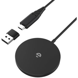 RoRoSkin MagSafe Oplader voor iPhone, snel draadloos opladen sneller dan het originele inductieve laadstation voor iPhone 12/13/14/15 en AirPods magnetisch draadloos