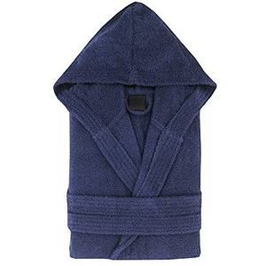 Top Towel badjas voor dames of heren, met capuchon, 100% katoen, 500 g/m², badstof, uniseks