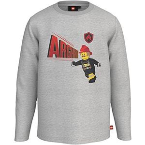LEGO T-shirt voor jongens, 912, grijs gemêleerd