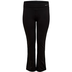 Only Play Curvy Curvy Fold Jazz Pants Curvy Dames Sportbroek - Black - Maat 44/46