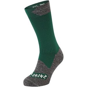 SEALSKINZ Raynham Raynham waterdichte halflange sokken voor alle seizoenen, waterdicht, voor alle seizoenen, uniseks, 1 stuk, Blauw/grijs gemêleerd