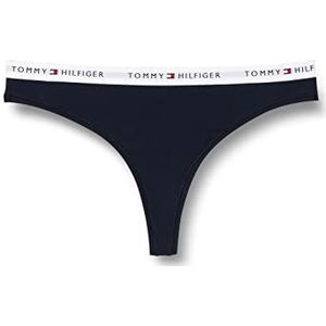 Tommy Hilfiger Thong Curve Strings voor dames, Desert Sky