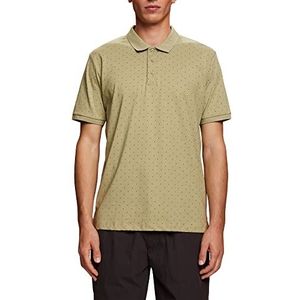 ESPRIT 043ee2k355 Poloshirt voor heren, Lichtgroen