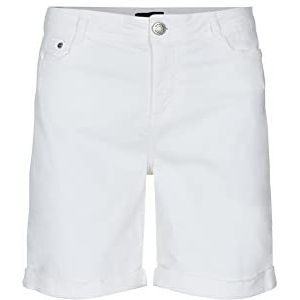 SOYACONCEPT dames jeans shorts, Wit.