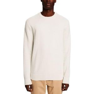 ESPRIT 014ee2i302 Sweatshirt voor heren, 110/ecru