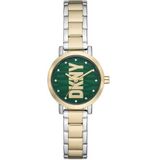 DKNY Montre Soho à trois aiguilles, en alliage, doré, pour femme, NY6676, Argent (Silver), bracelet