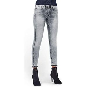 G-STAR RAW 3301 Mid Waist Skinny Jeans Dames, grijs (Faded Seal Grey A634-c274)