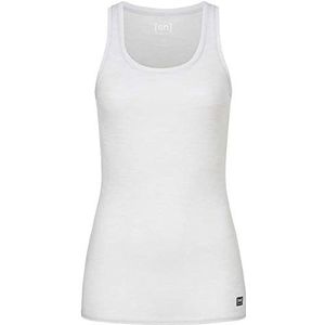 super.natural Dames tanktop van Merino W RIB, Lichtgrijs chinees