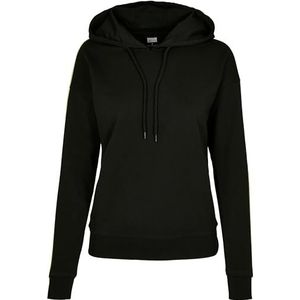 Urban Classics Capuchontrui dames neon schouder streep hoodie dames capuchontrui, Vuur rood