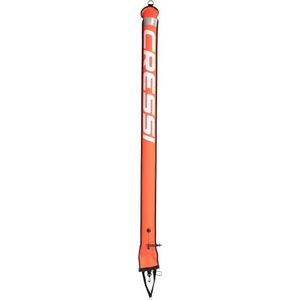 Cressi Elite Marker Buoy Orange - duikboei voor oppervlaktemarkering, oranje, 180 cm, volwassenen, uniseks
