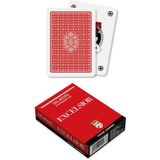 Dal Negro 21007 Poker Excelsior Unique pennenetui, rood, kaarten