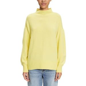 ESPRIT 103ee1i346 damessweater, Pastel geel (770)