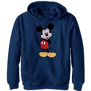 Disney Disney Boys Disney Characters fleece hoodie voor kinderen, motief: Mickey Boy's Athletisch, marineblauw, maat S, marineblauw, S, Navy Blauw