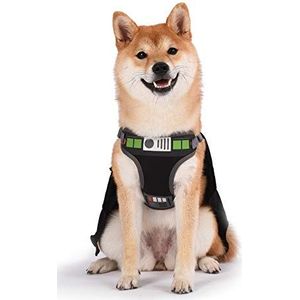 Star Wars Darth Vader Hondenharnas, middelgroot, zwart, maat M, hondenharnas met capuchon, Star Wars hondenharnas voor honden of kostuum Star Wars