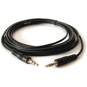 KRAMER Electronics C-A35M/A35M-65 audiokabel (3,5 mm stekker, 3,5 mm stekker, 3,5 mm stekker, 19,8 m) zwart