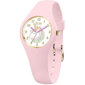 Ice-Watch - ICE Fantasia horloge eenhoorn roze met siliconen armband, Roze, Extra small (28 mm)