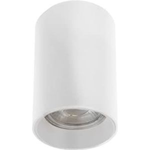 wonderlamp W-T000040 Plafondspot - Basic II voor woonkamer, slaapkamer, keuken, wit, led-lamp Gu10