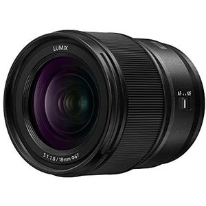 Panasonic LUMIX S Series 18 mm F1.8 L-Mount verwisselbare lens voor spiegelloze digitale camera's Full Frame - S-S18