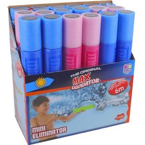 Happy People - Pack de 18 Pompes À Eau - Jeu de Plein Air - 17083DYPA - Couleur Aléatoire - Mousse - 33 cm - Jouet Enfant - Jeu de Plage - Piscine - Arroser - Jardin - Jouet Été - À Partir de 3 ans