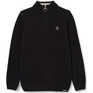 Garcia Kids Trui Boy's Sweater, Zwart Off, 146, Zwart