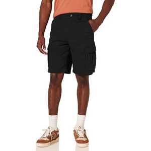 Amazon Essentials Short cargo pour homme coupe classique (disponible en grande taille large), noir, taille 34