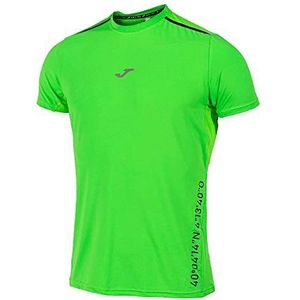 Joma R-City T-shirt voor heren met elastische boorden, Neon Groen