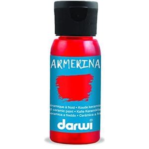 DARWI Armerina keramische verf, 50 ml, Carmin