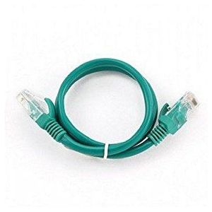 iggual igg311042 0,25 m CAT6 U/UTP (UTP) groene netwerkkabel - netwerkkabel (RJ-45, RJ-45, stekker/stekker, goud, CAT6, U/UTP (UTP))