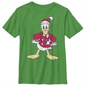 Disney Donald Duck klassieke T-shirt voor jongens, kelly-groen, XS, Kelly Groen