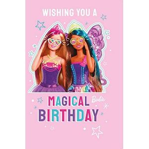 Verjaardagskaart voor meisjes, verjaardagskaart voor meisjes, verjaardagskaart voor Barbie voor meisjes, verjaardagskaart voor haar, meisjes, Barbie
