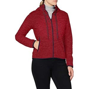 Lafuma Kempe Hoodie W fleecejack voor dames, Carmijnrood