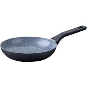 FACKELMANN Cosmo koekenpan, diameter 24 cm, geperst aluminium, PFAS-vrije Excilon keramische coating, zachte grip, reiniging met de hand