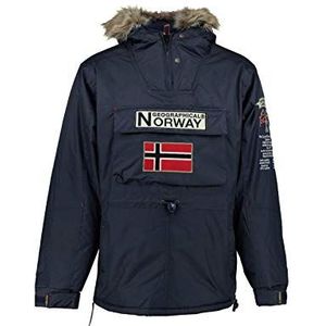 Geographical Norway Boomerang Parka voor heren, Navy Blauw