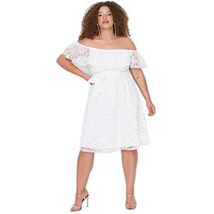 Trendyol Standaard mini-jurk, regular plus size jurk,