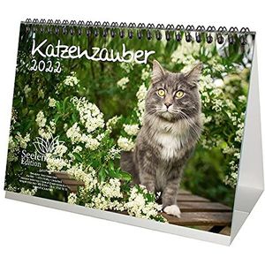 Bureaukalender A5 voor katten en katten 2022