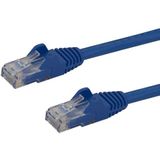 StarTech.com Cat6 Gigabit UTP netwerkkabel zonder stekker, 10 m, RJ45 ethernet-kabel, stekker op stekker, blauw (N6PATC10MBL)