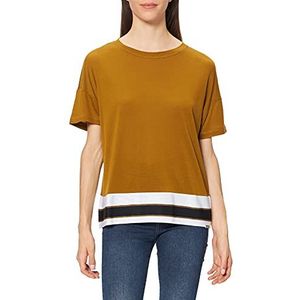 TOM TAILOR mine to five Lyocell T-shirt voor dames, 27487 - Groene toon