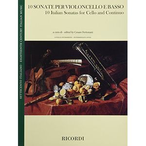 10 Sonate Per Violoncello E Basso Continuo