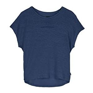 ECOALF Anialf T-Shirt Woman Femme, BLUE INDIGO, 000S