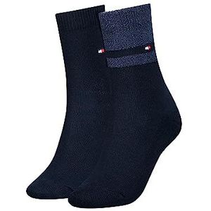 Tommy Hilfiger Cadeauset voor dames, casual sokken, marineblauw, 35-38 EU, Navy Blauw